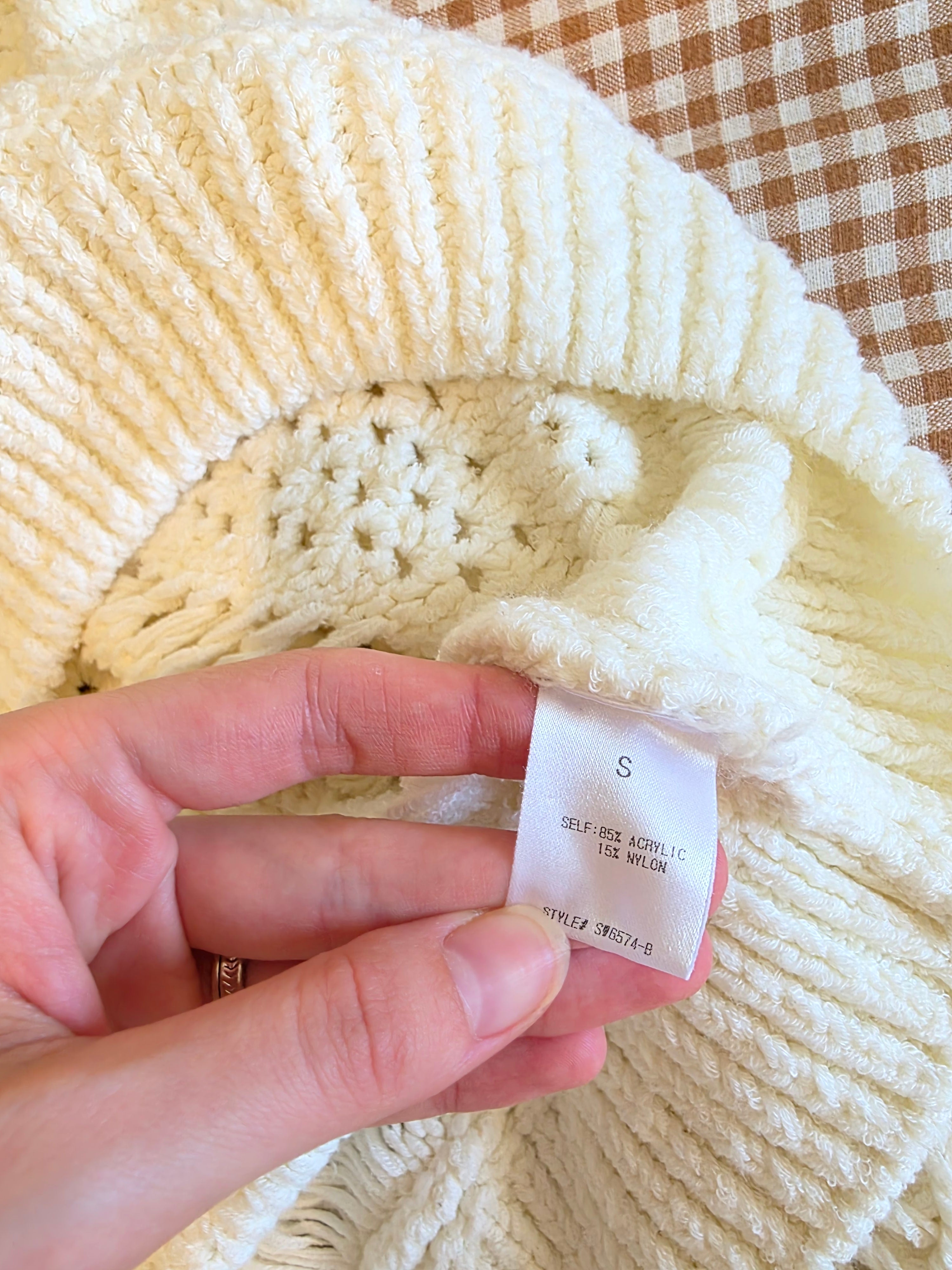 Bohme Chunky Knit Sweater (S)