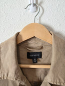 Evereve Linen Blend Crop Jacket (XS)