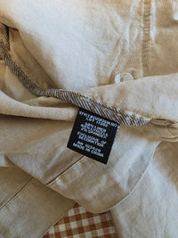 Evereve Linen Blend Crop Jacket (XS)