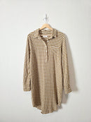 Carly Jean Gingham Midi Dress (M)