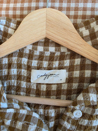 Carly Jean Gingham Midi Dress (M)