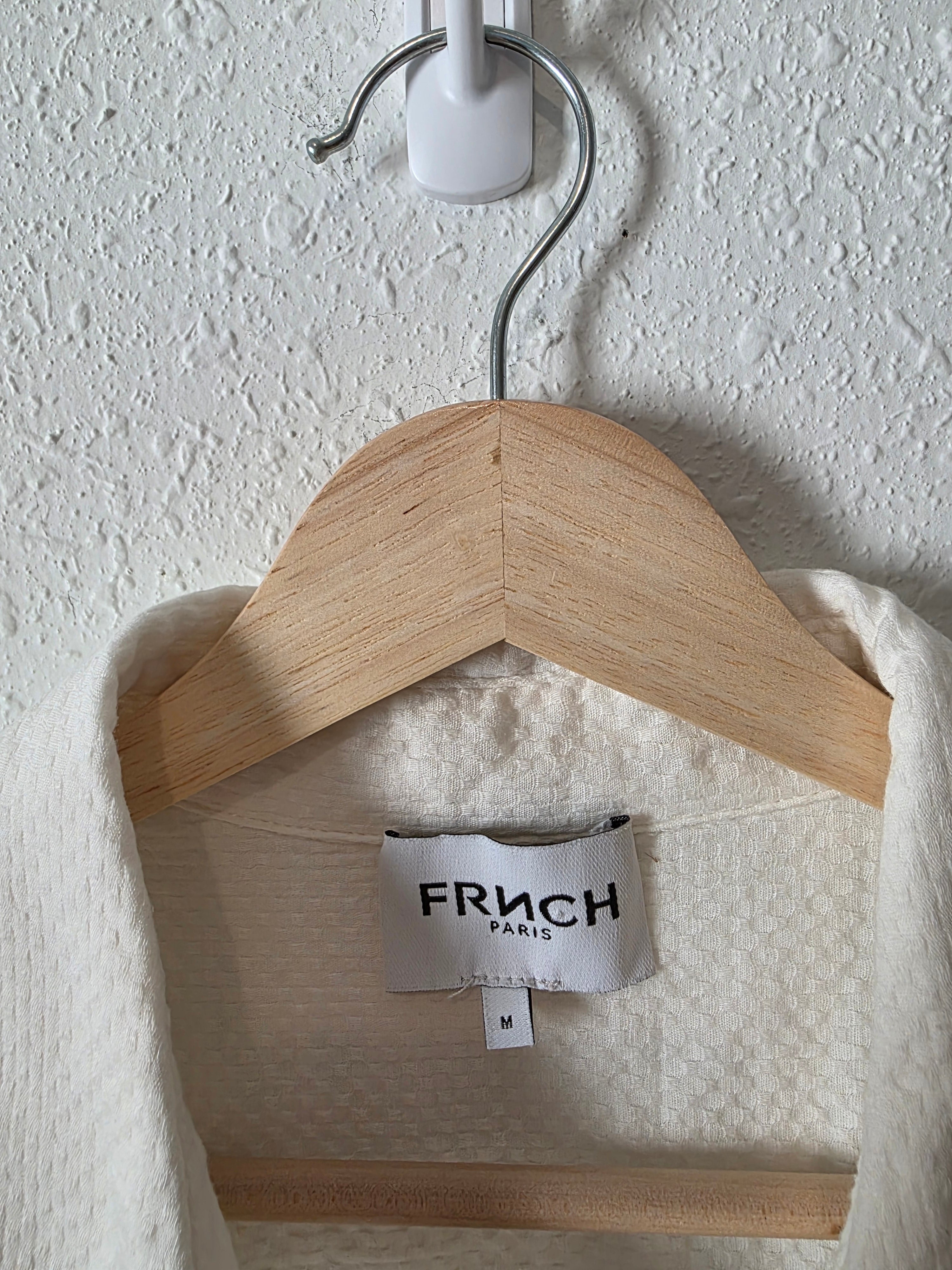 Frnch Puff Sleeve Cotton Top (M)