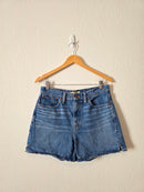 Madewell Mid Length Denim Short (27)