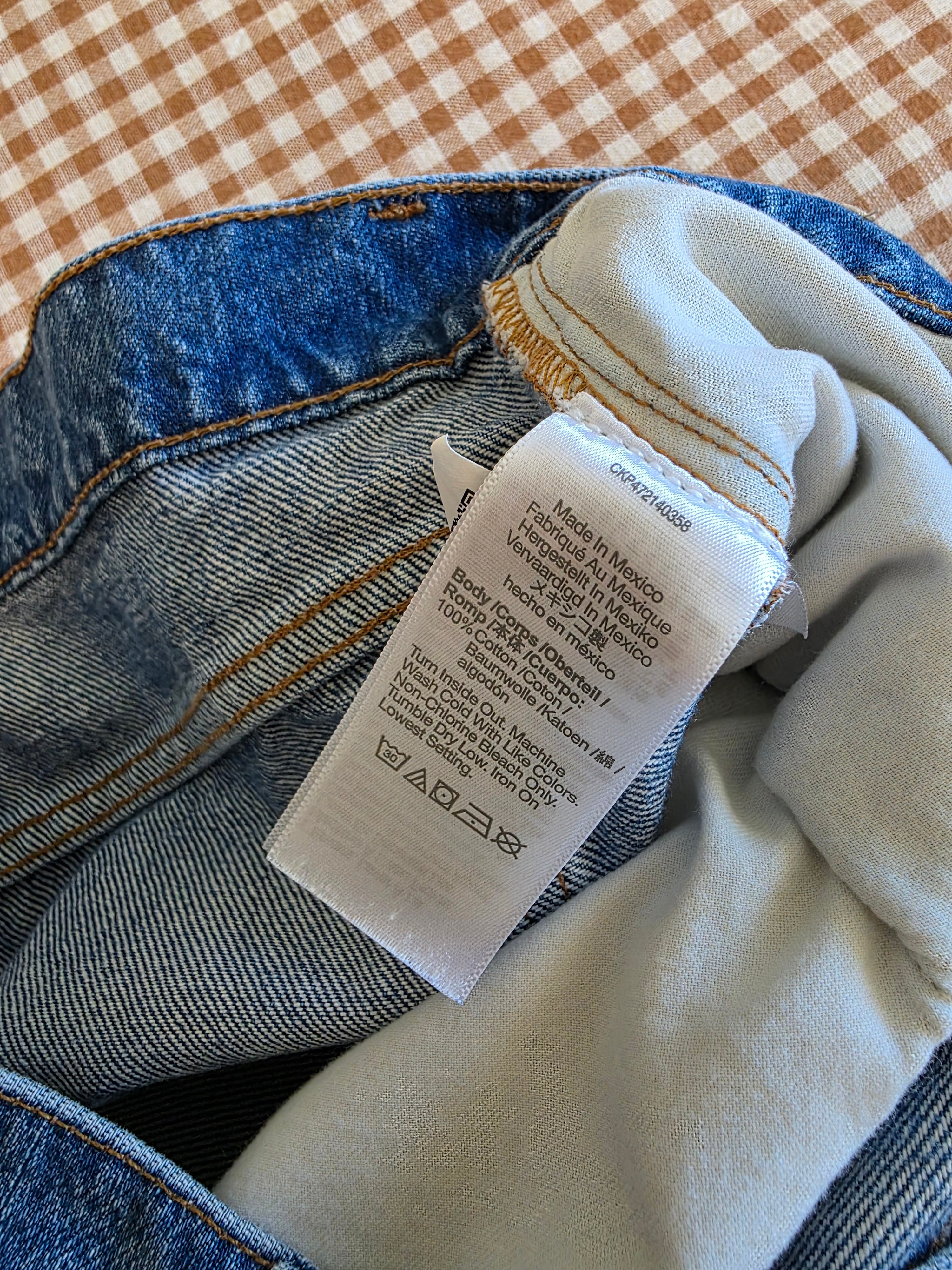 Madewell Mid Length Denim Short (27)