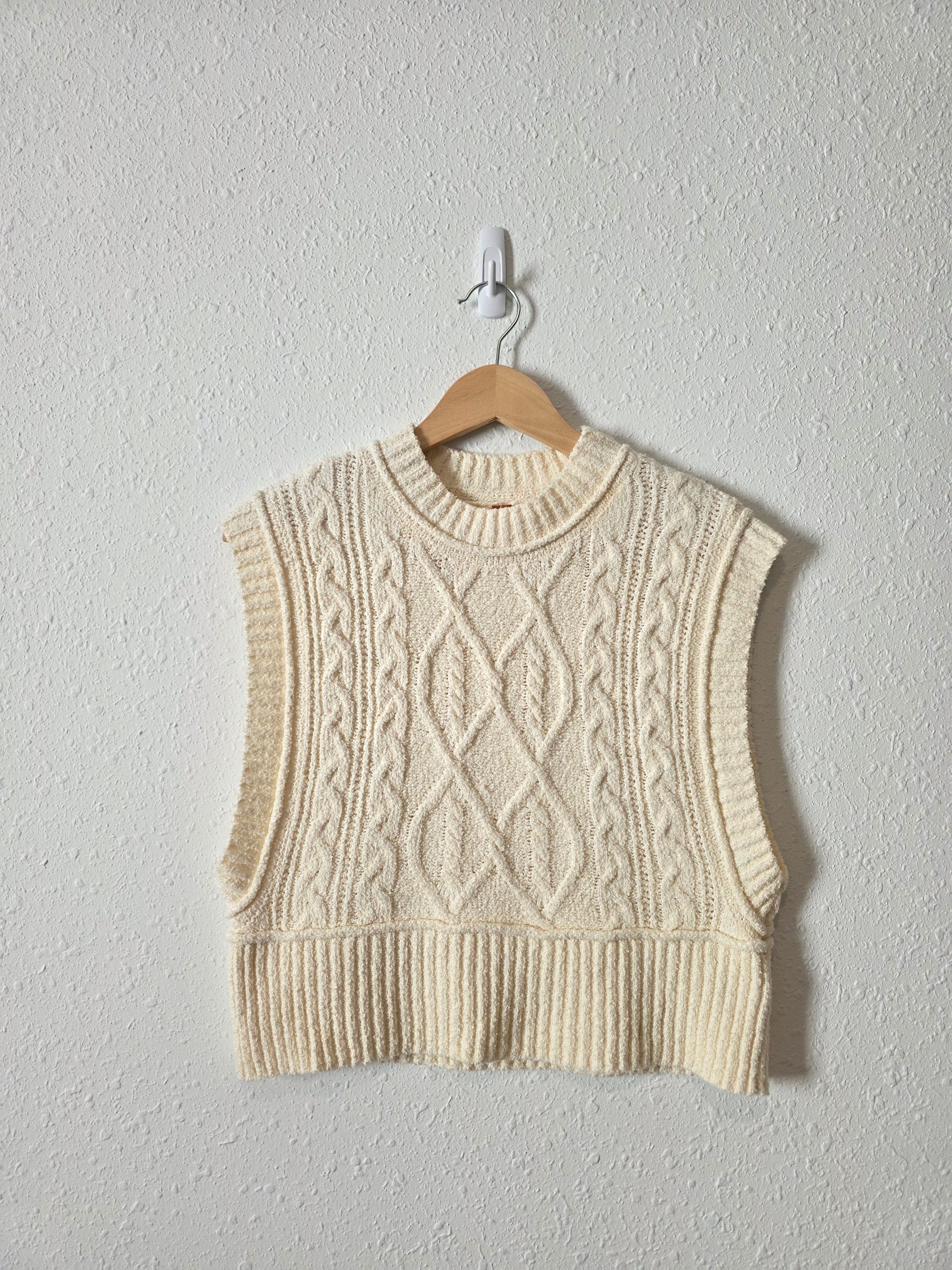 Free People Knit Sweater Vest (M)