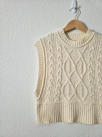 Free People Knit Sweater Vest (M)