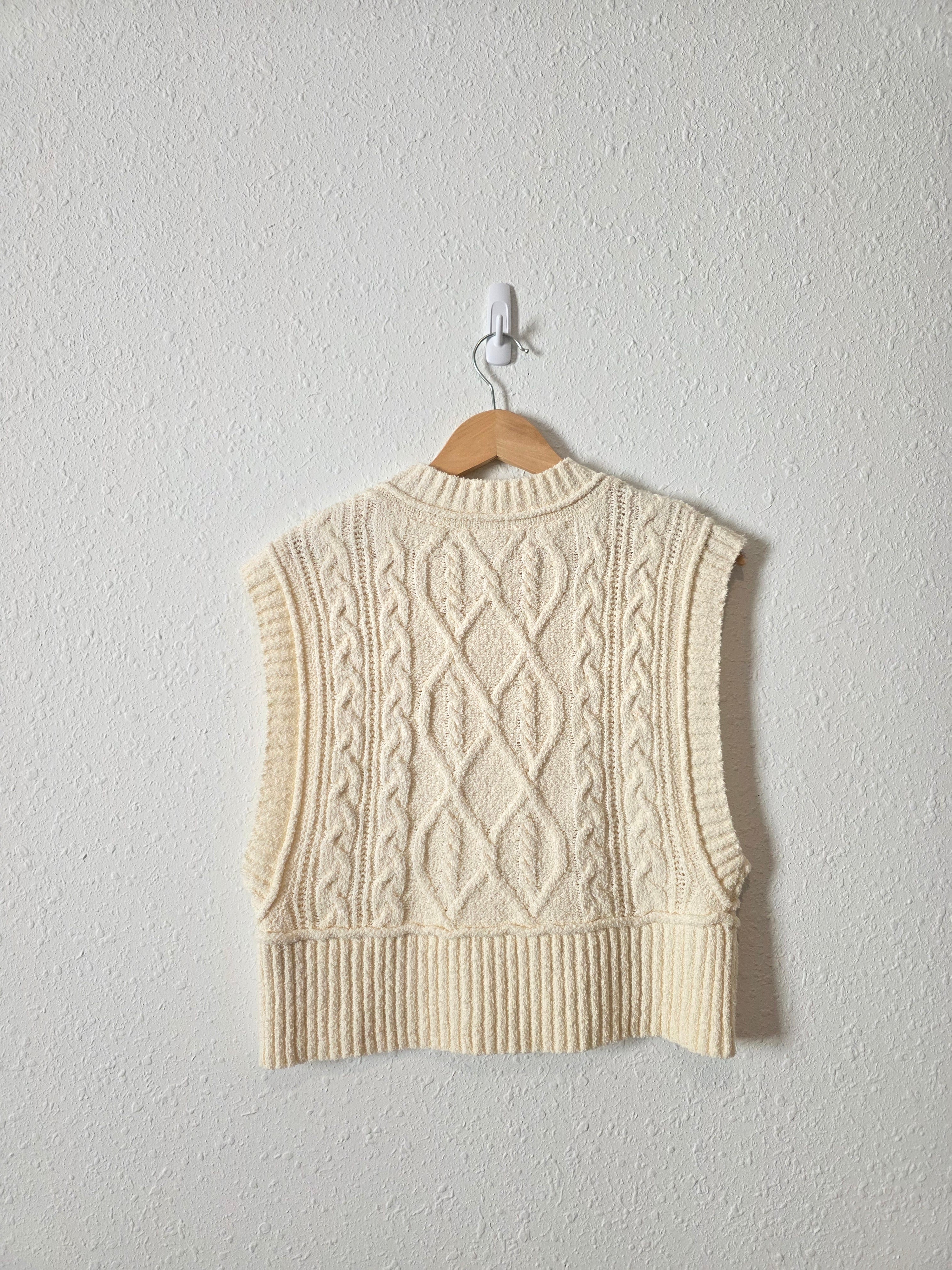 Free People Knit Sweater Vest (M)