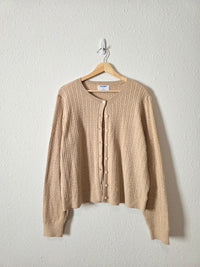 NEW Cable Knit Cardigan (XL)
