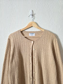 NEW Cable Knit Cardigan (XL)