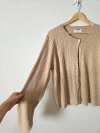 NEW Cable Knit Cardigan (XL)