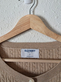 NEW Cable Knit Cardigan (XL)