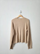NEW Cable Knit Cardigan (XL)