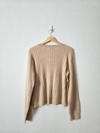 NEW Cable Knit Cardigan (XL)