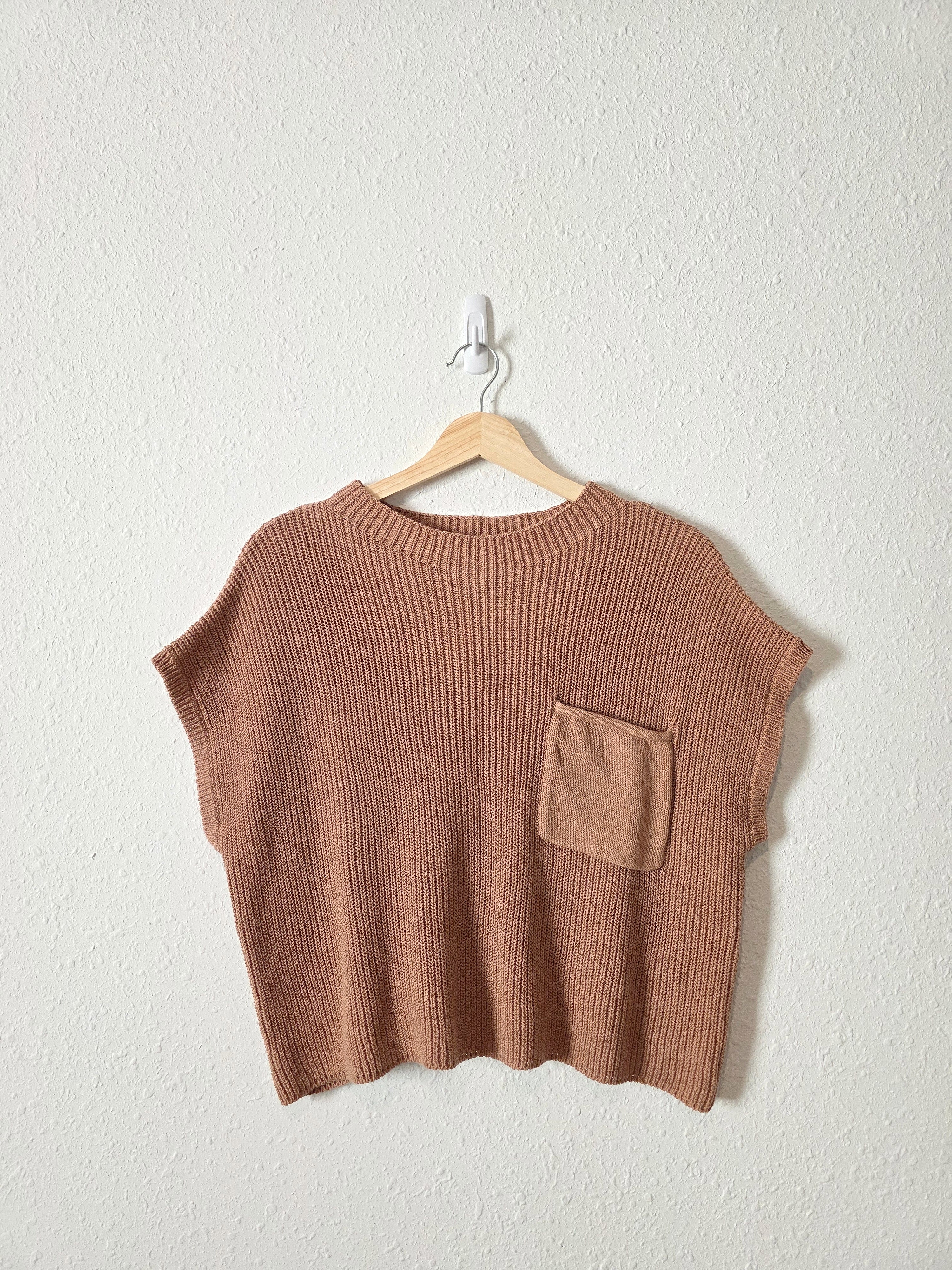 NEW Elan Cotton Knit Top (S)