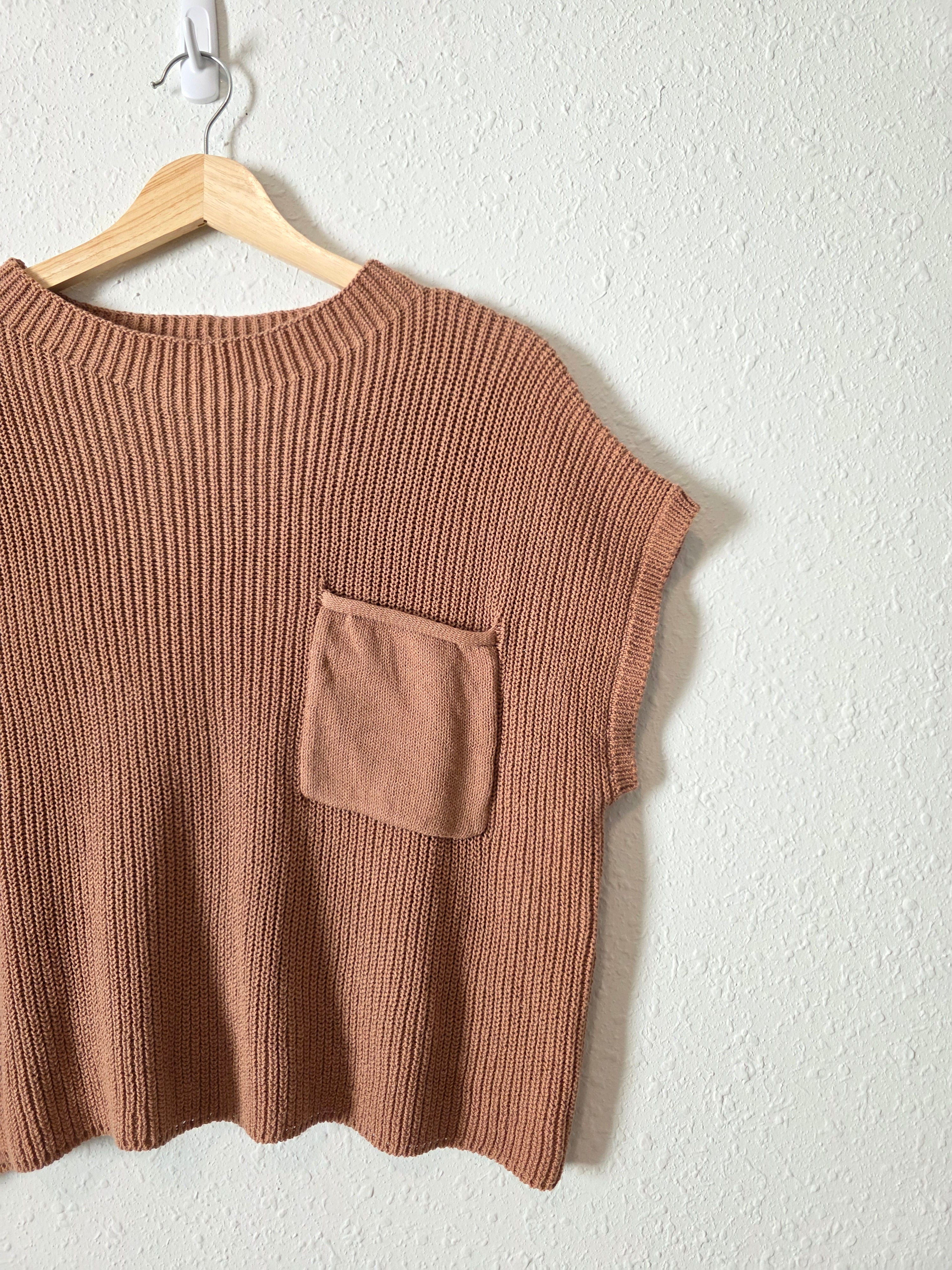 NEW Elan Cotton Knit Top (S)