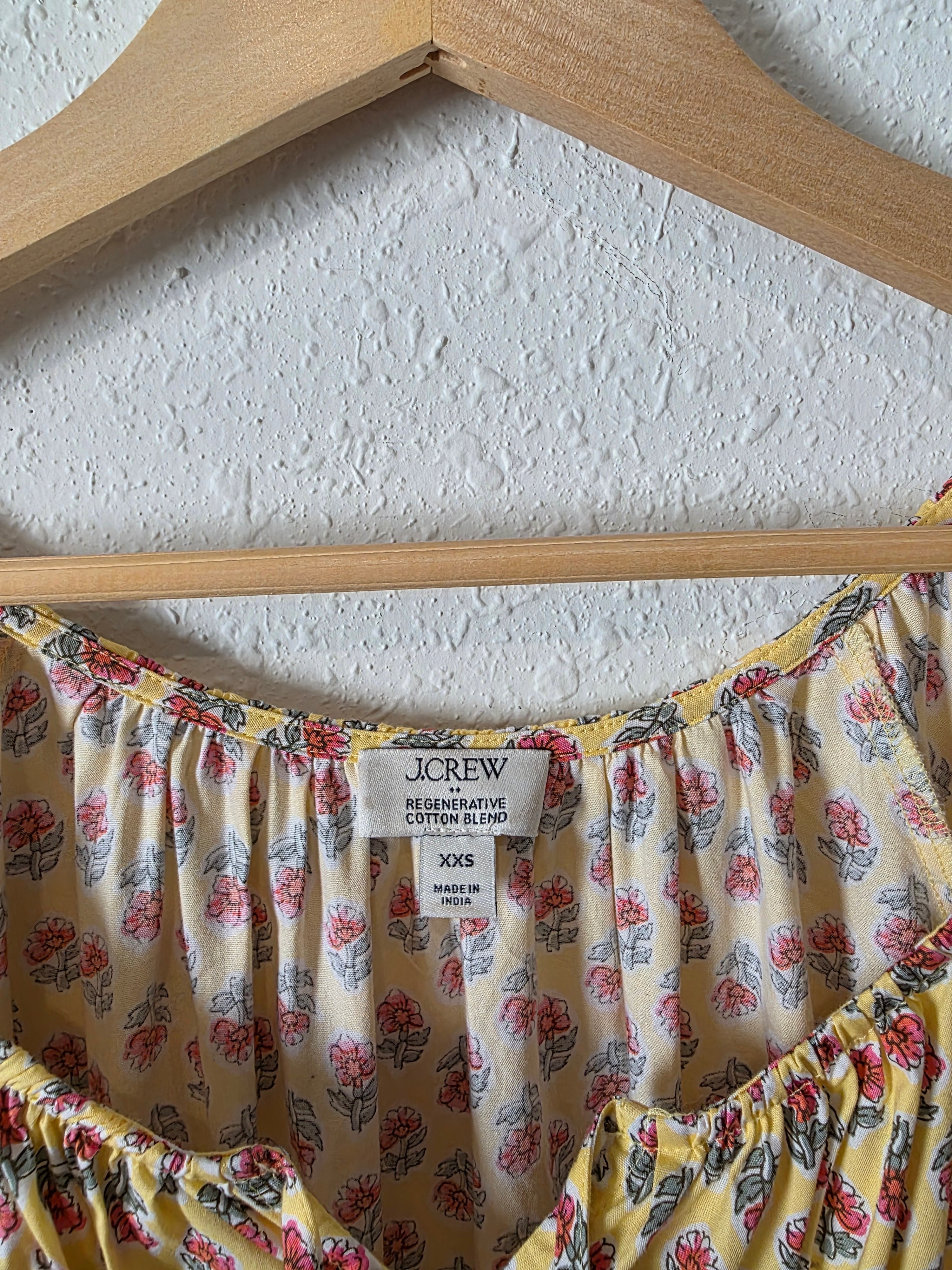 J.Crew Floral Midi Dress (XXS)