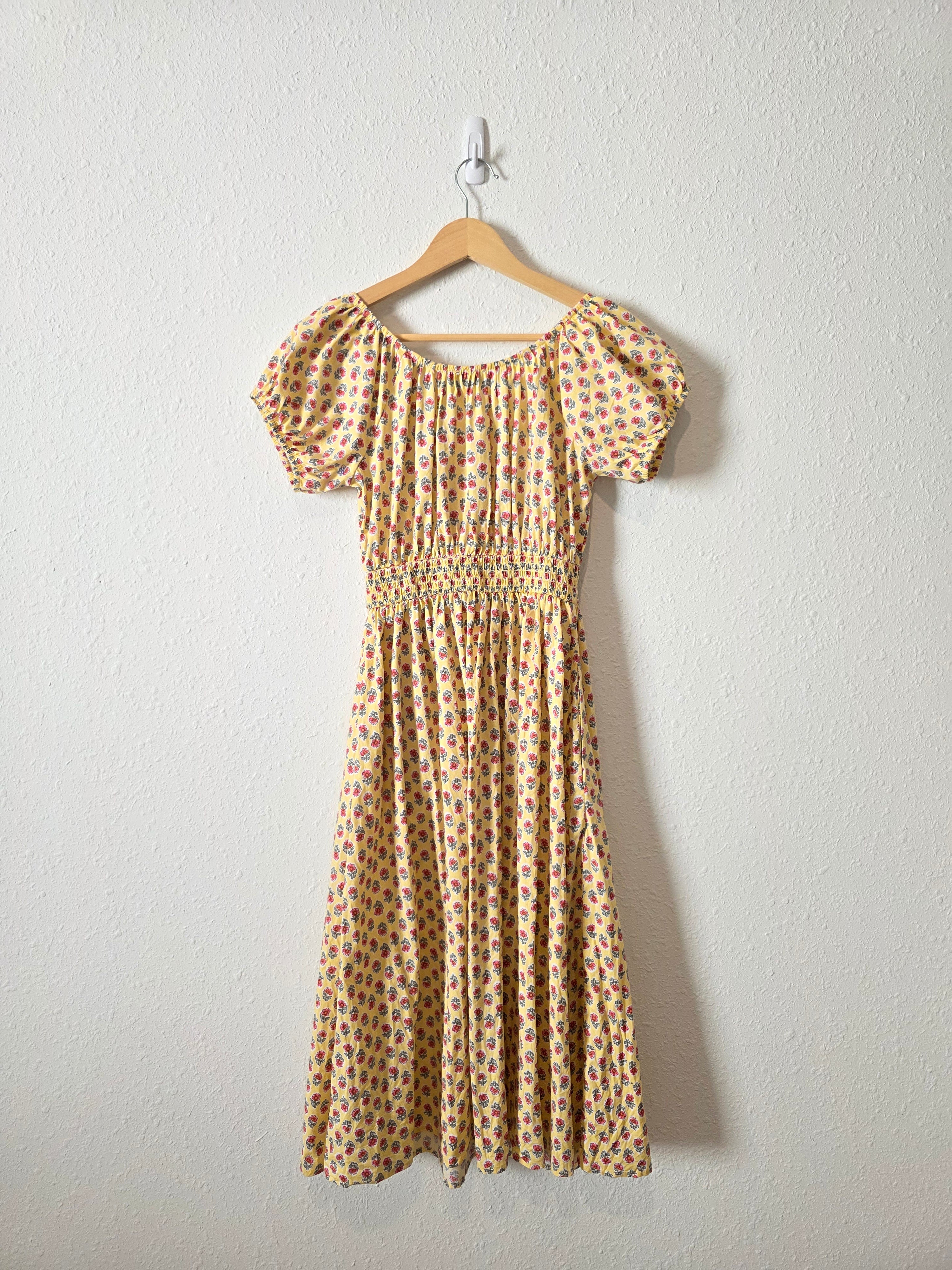 J.Crew Floral Midi Dress (XXS)