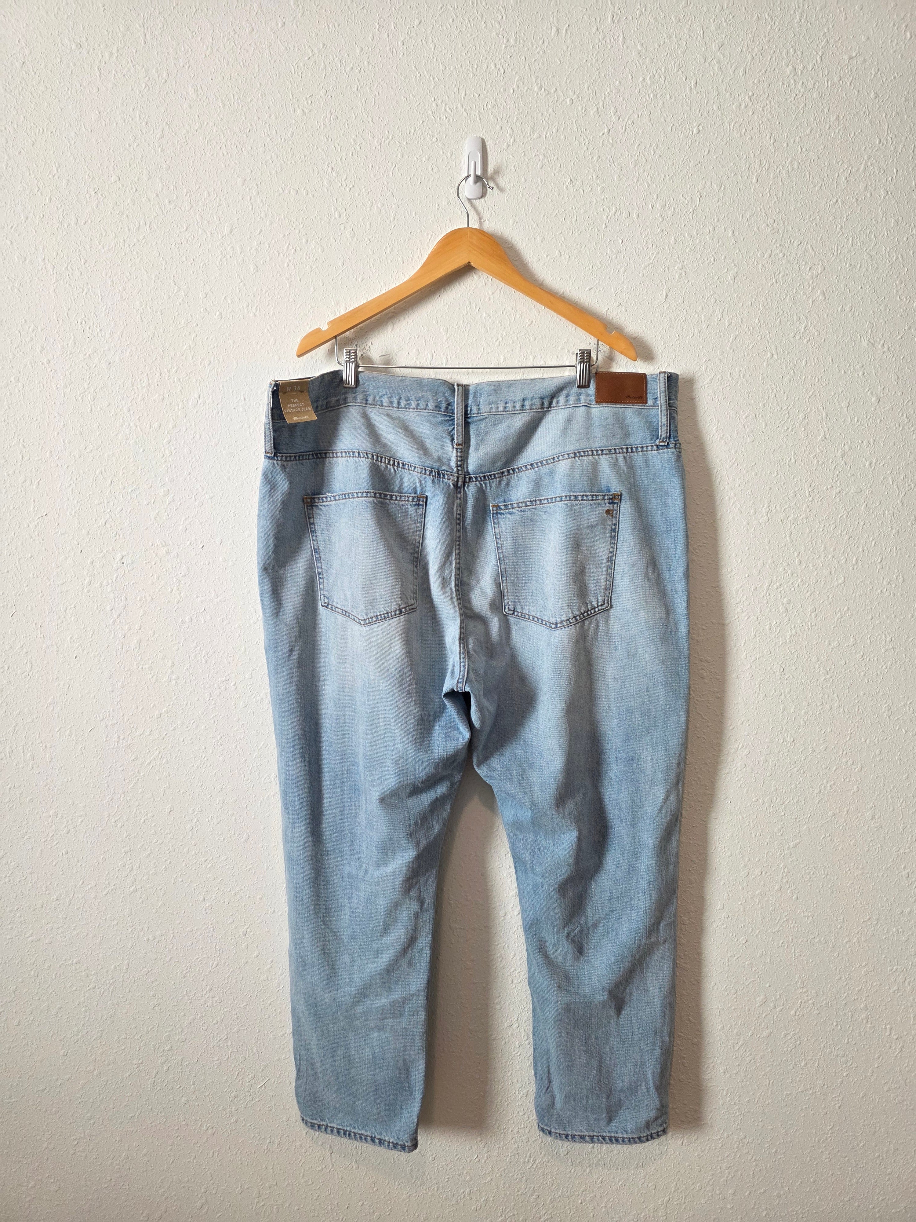 NEW Madewell Perfect Vintage Jean (36)