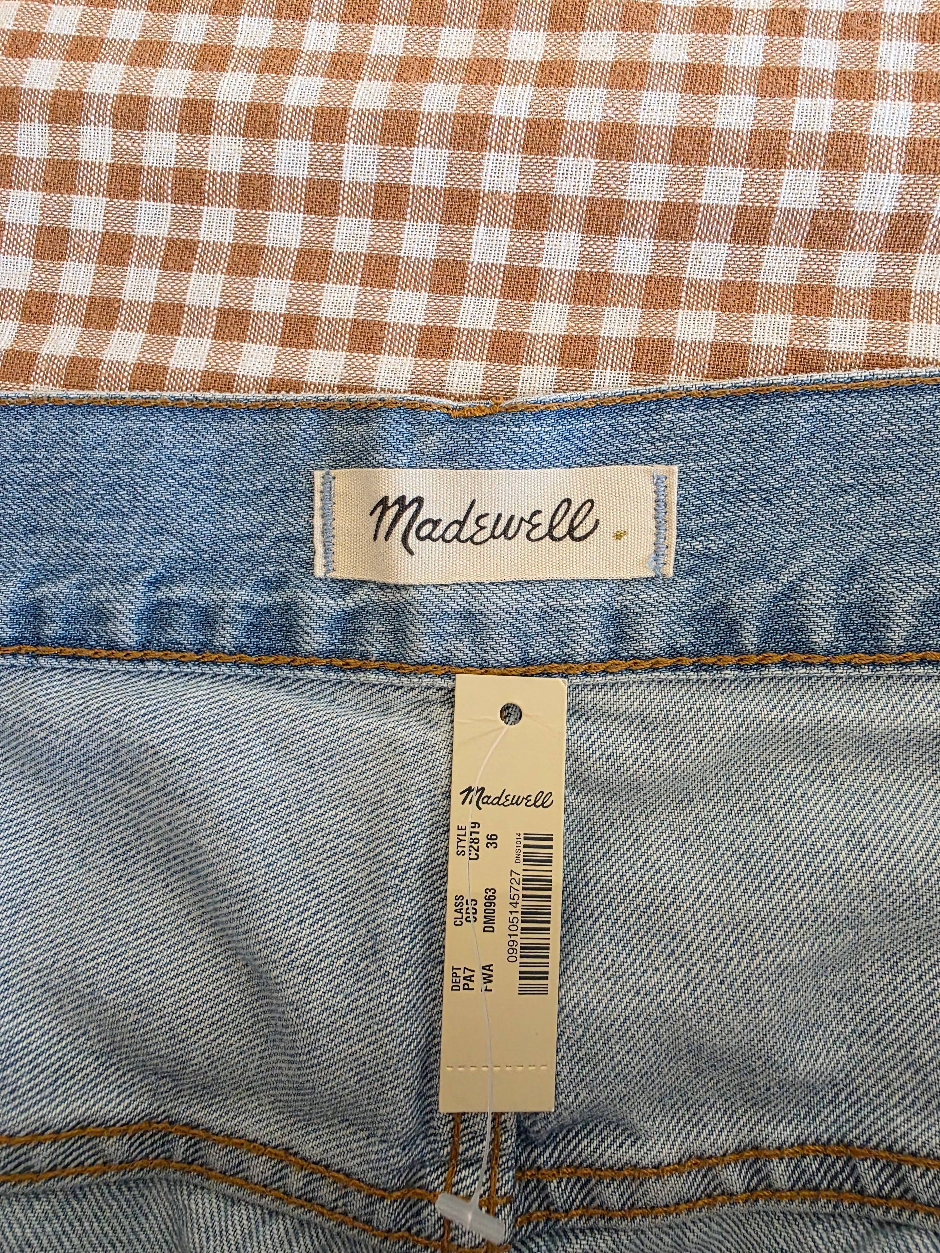 NEW Madewell Perfect Vintage Jean (36)