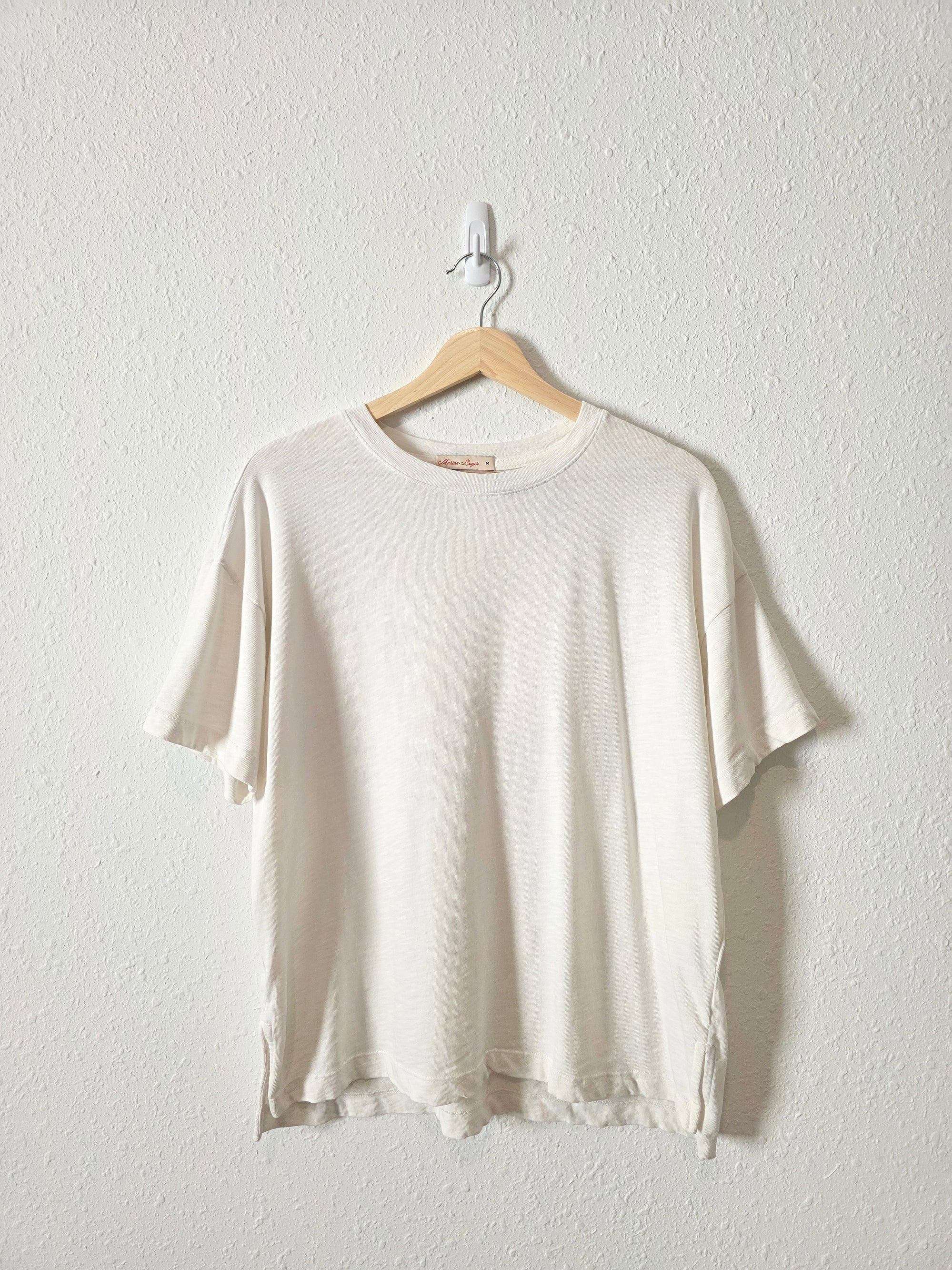 Marine Layer Vintage Slub Oversized Tee (M)