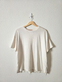 Marine Layer Vintage Slub Oversized Tee (M)