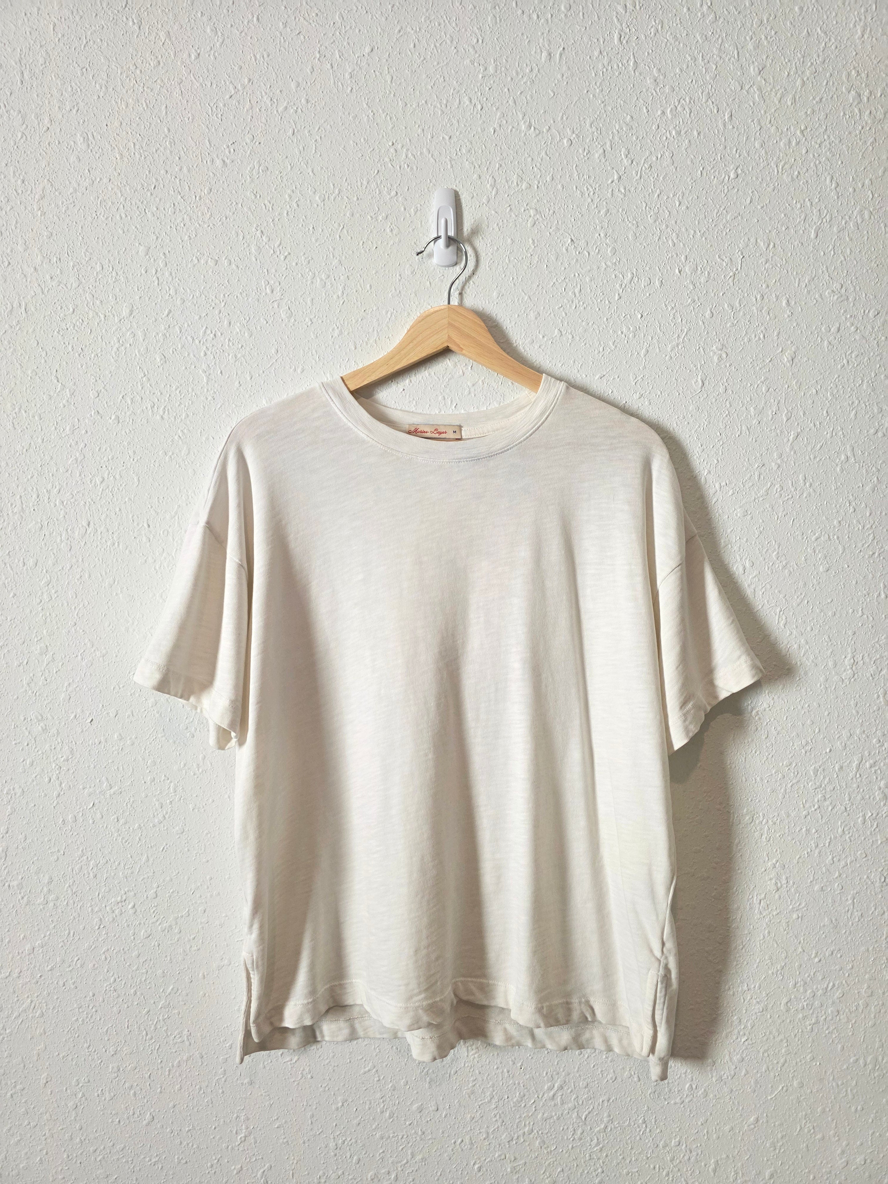Marine Layer Vintage Slub Oversized Tee (M)