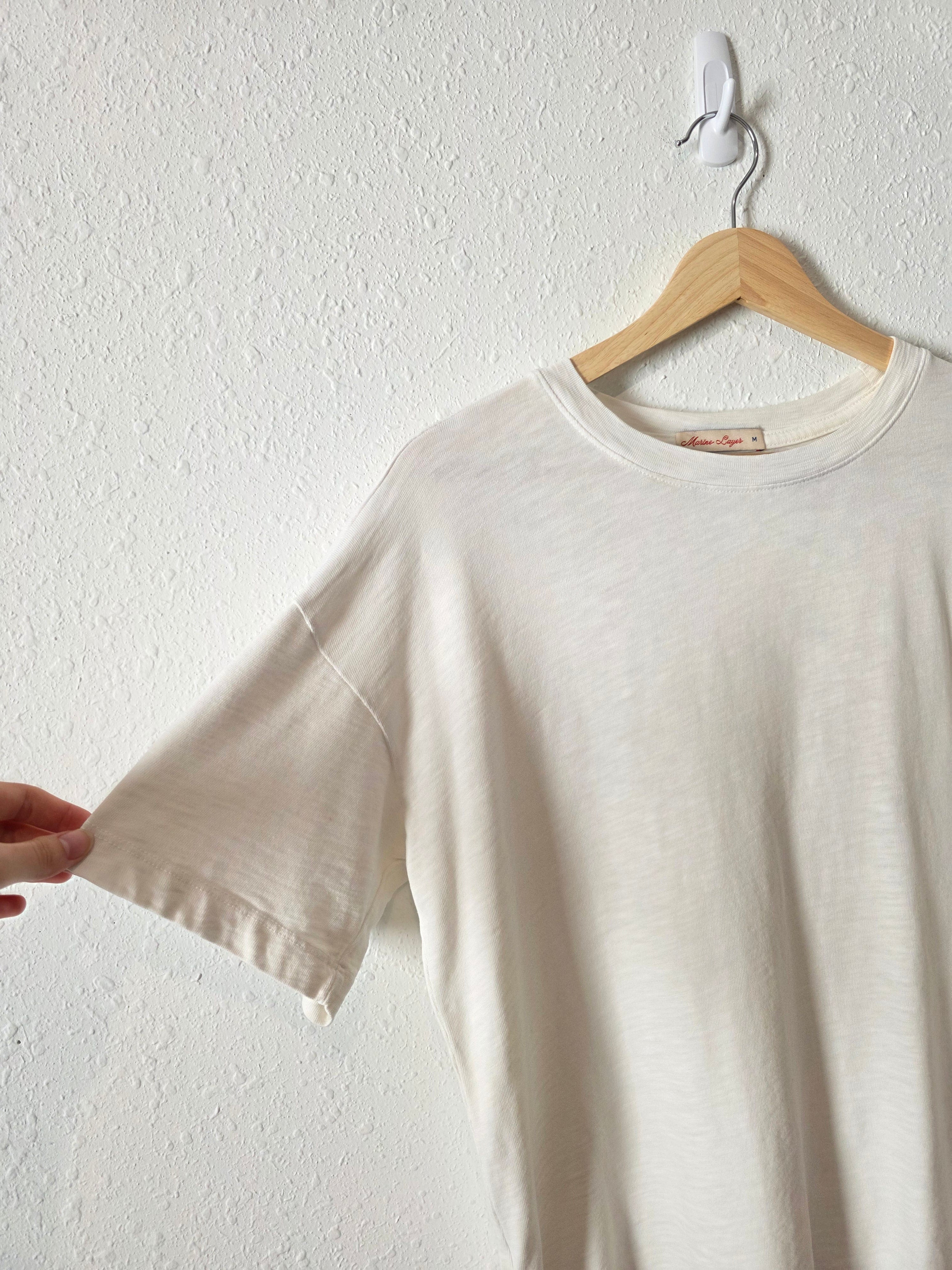 Marine Layer Vintage Slub Oversized Tee (M)
