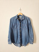 Madewell Button Up Denim Shirt (S)