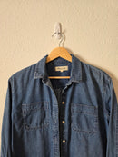 Madewell Button Up Denim Shirt (S)