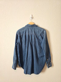 Madewell Button Up Denim Shirt (S)