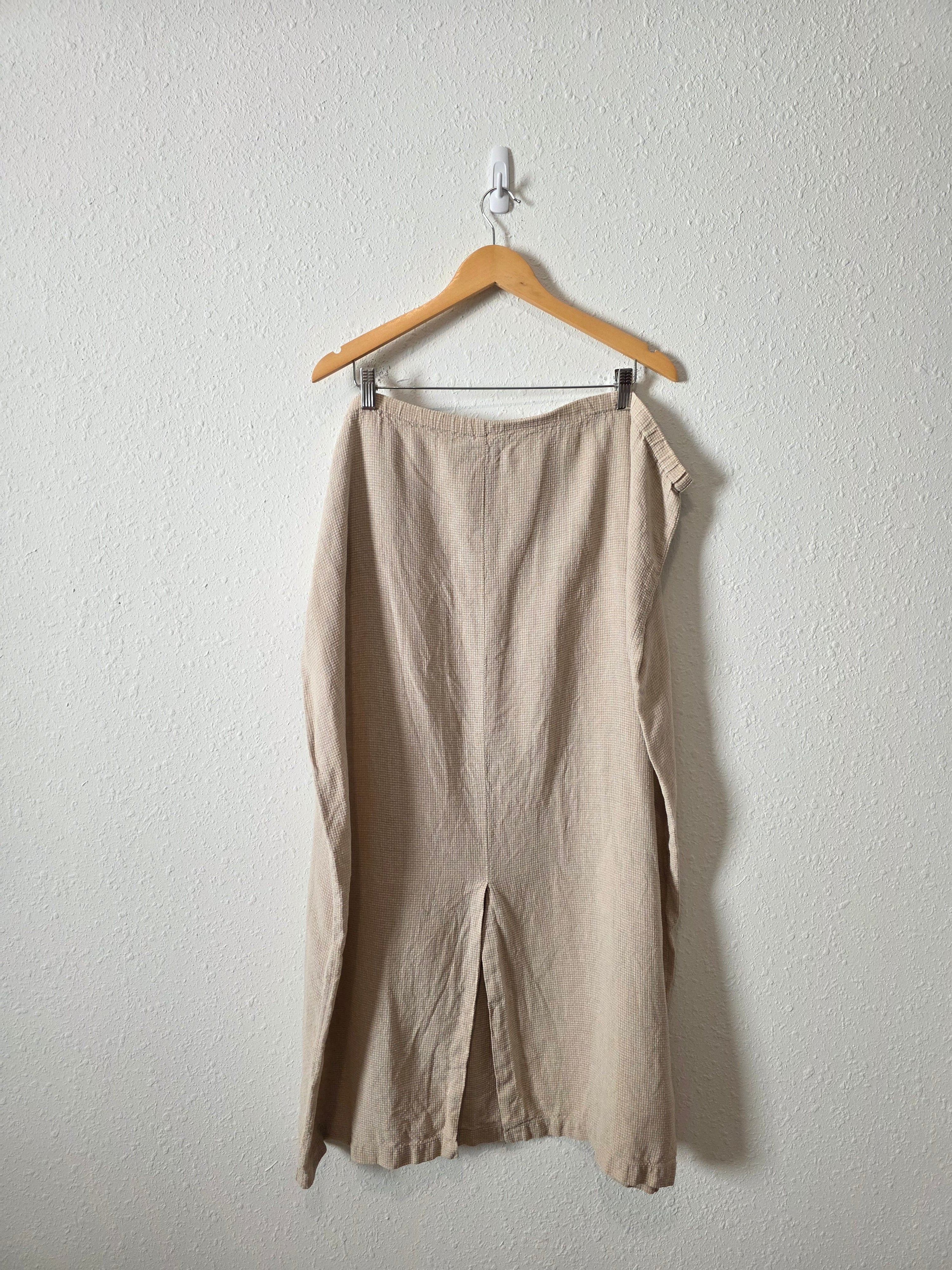 Eileen Fisher Linen Maxi Skirt (3X)