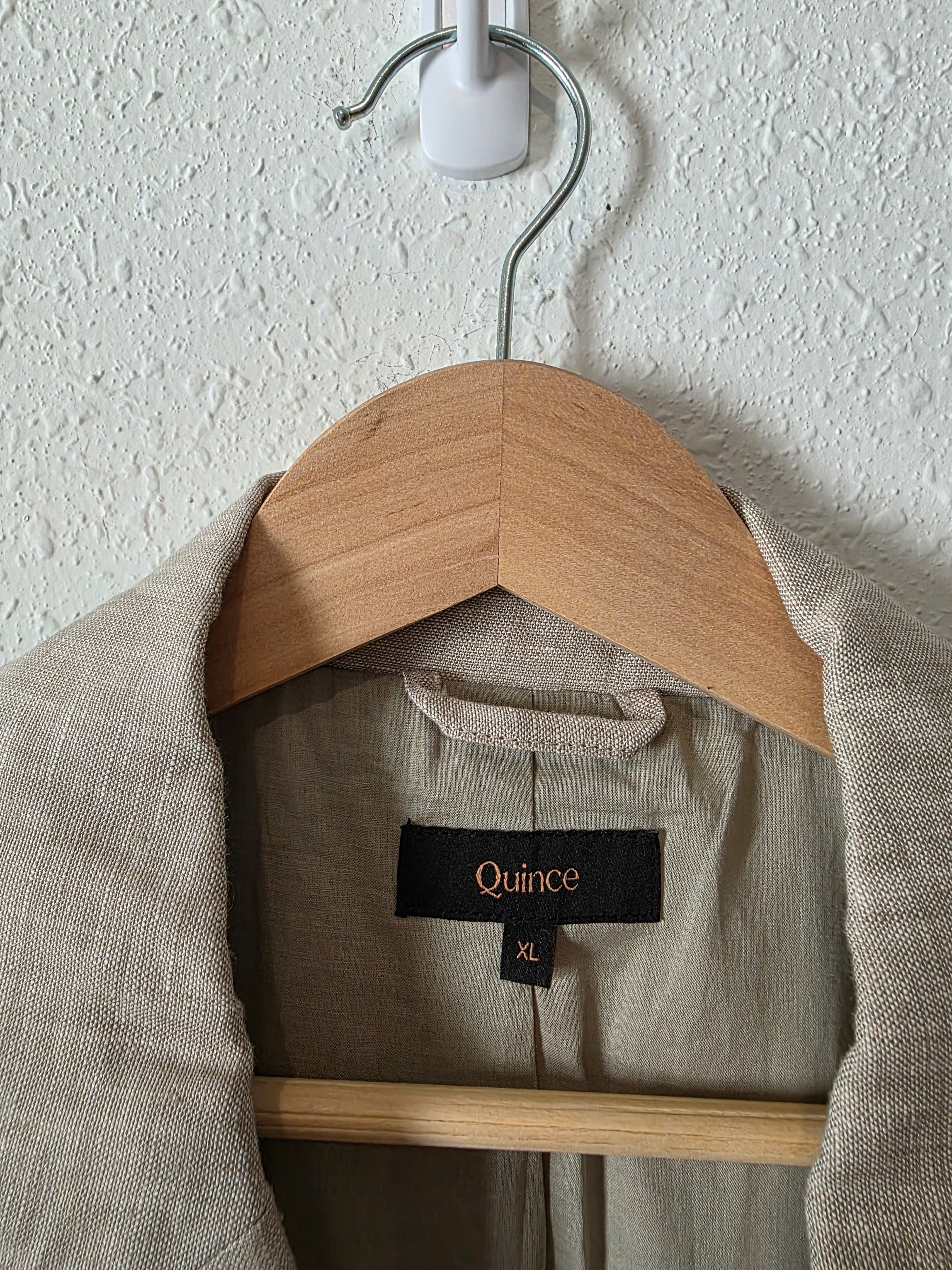 Quince European Linen Blazer (XL)