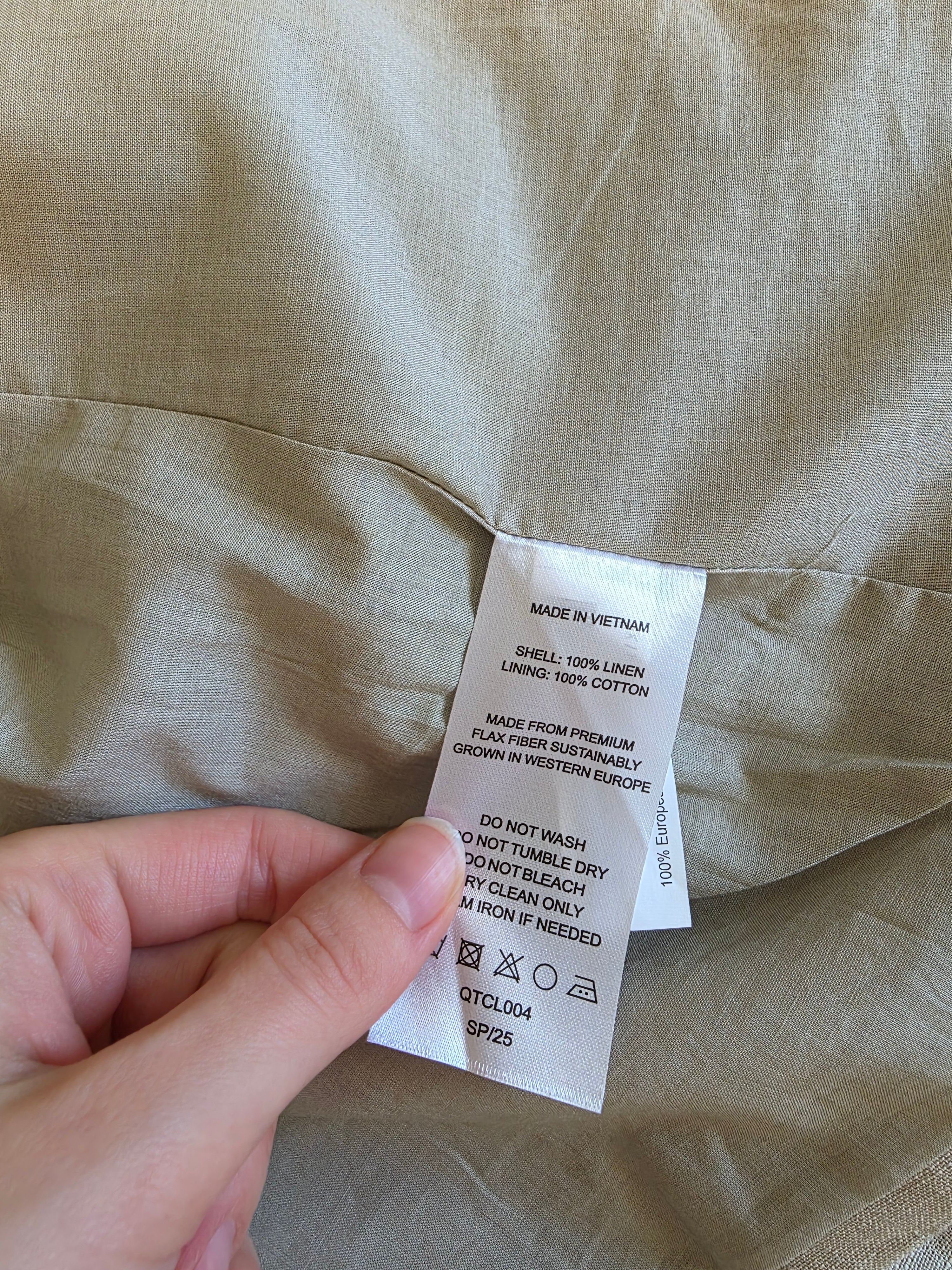 Quince European Linen Blazer (XL)