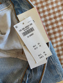 NEW Abercrombie Wide Leg Crop Jeans (35 short)