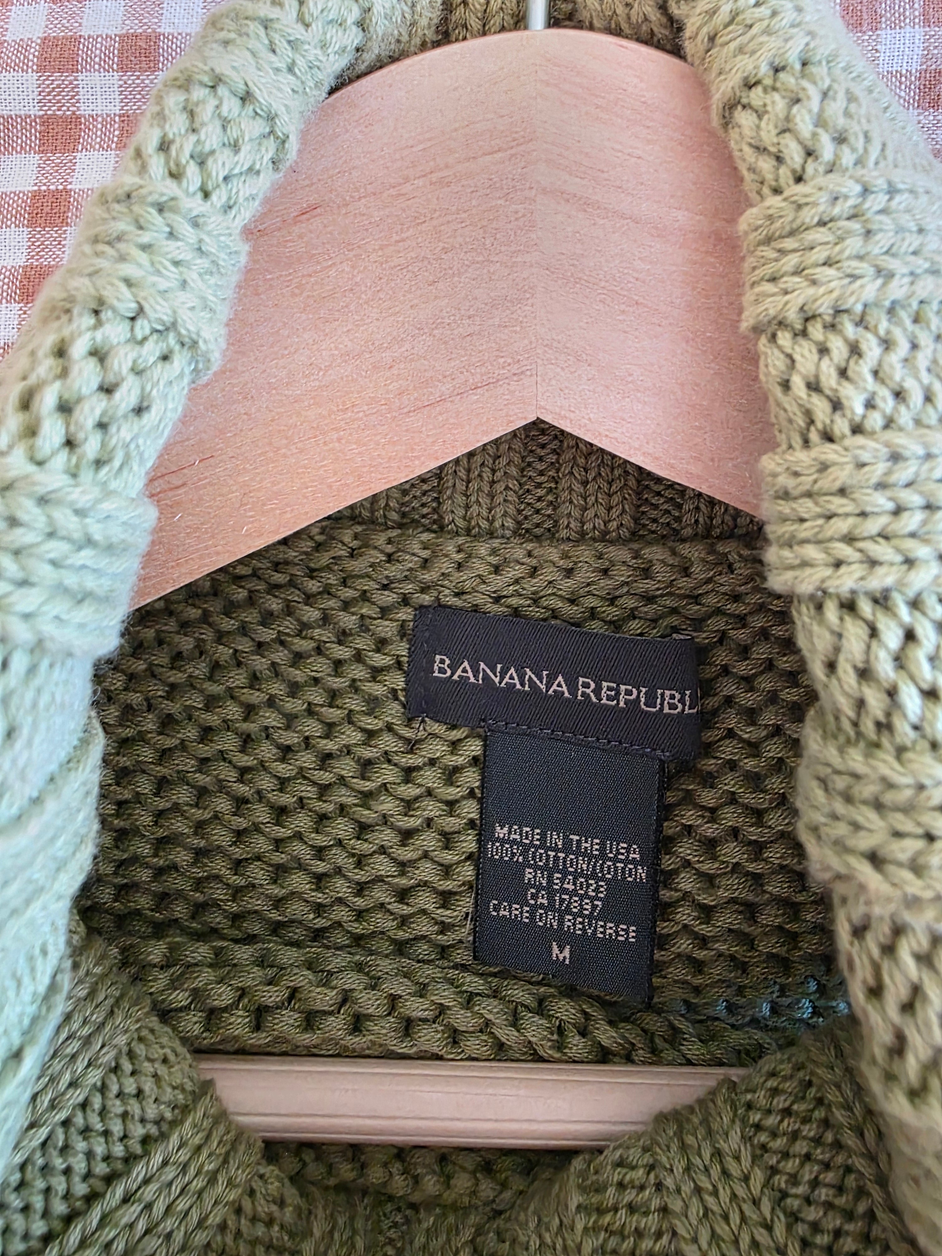 Vintage Banana Republic Turtleneck Sweater Vest (M)