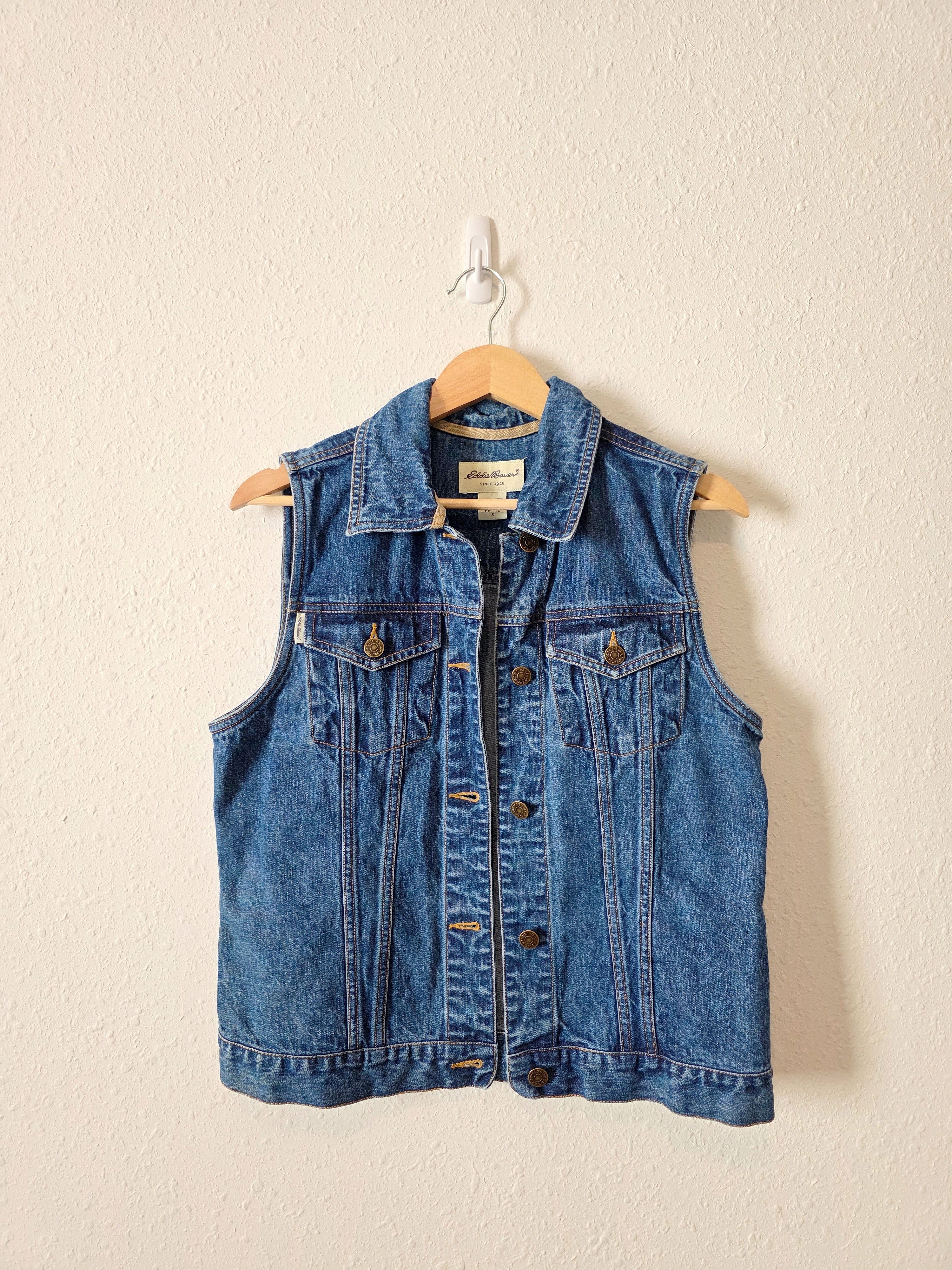 Vintage Eddie Bauer Denim Vest (SP)