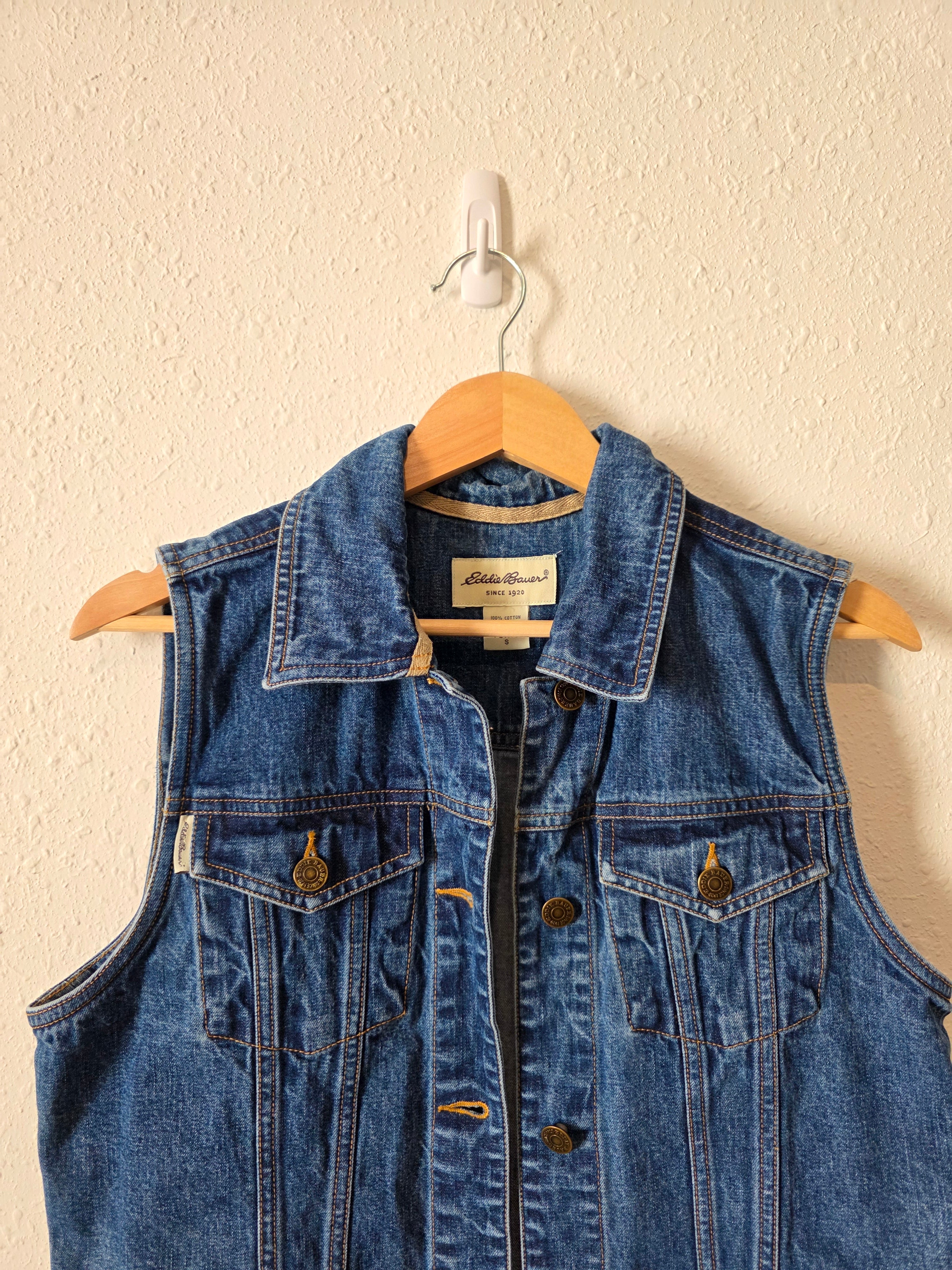 Vintage Eddie Bauer Denim Vest (SP)