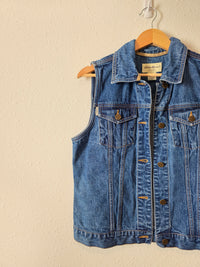 Vintage Eddie Bauer Denim Vest (SP)