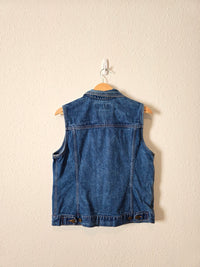 Vintage Eddie Bauer Denim Vest (SP)