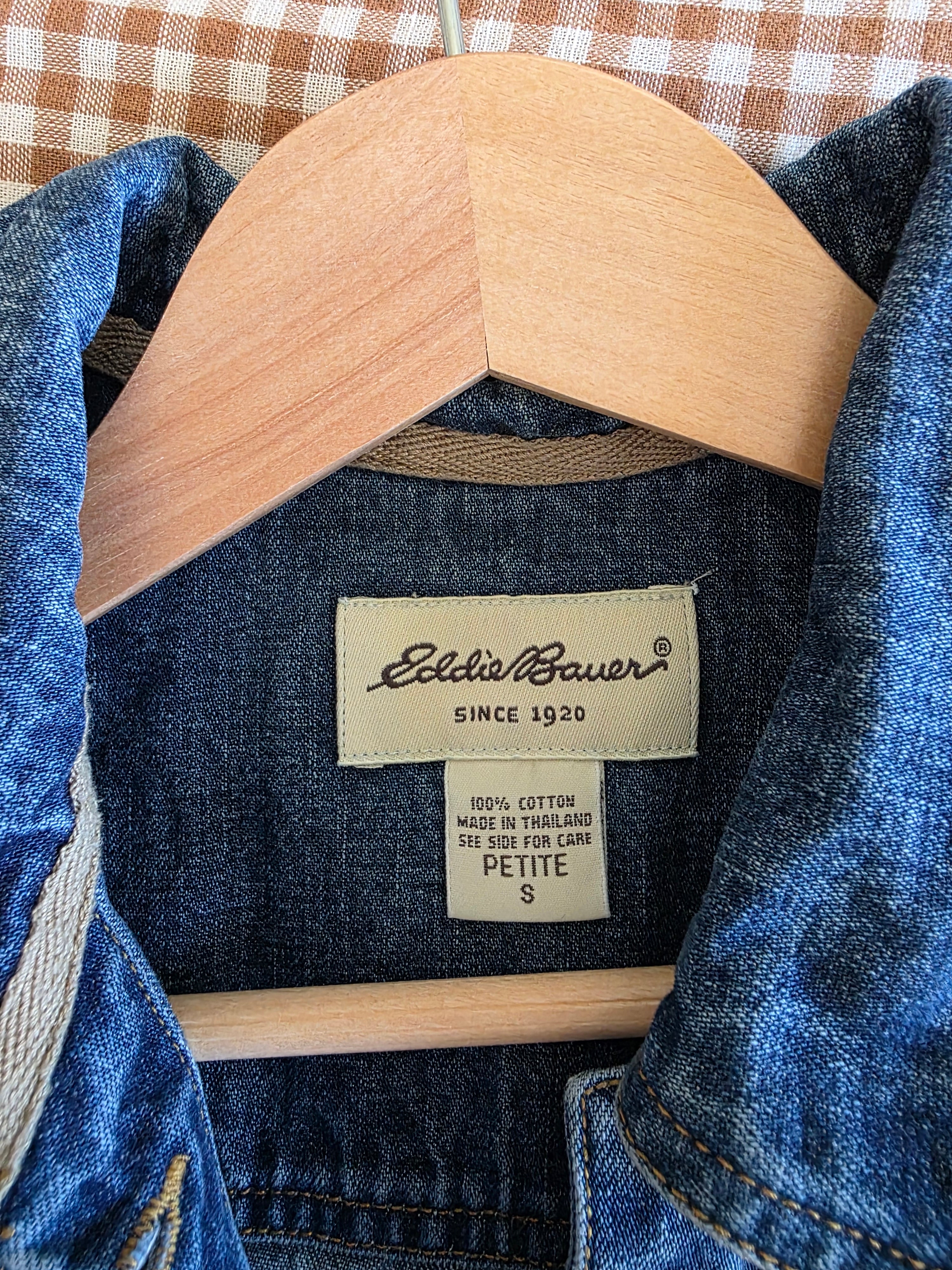 Vintage Eddie Bauer Denim Vest (SP)