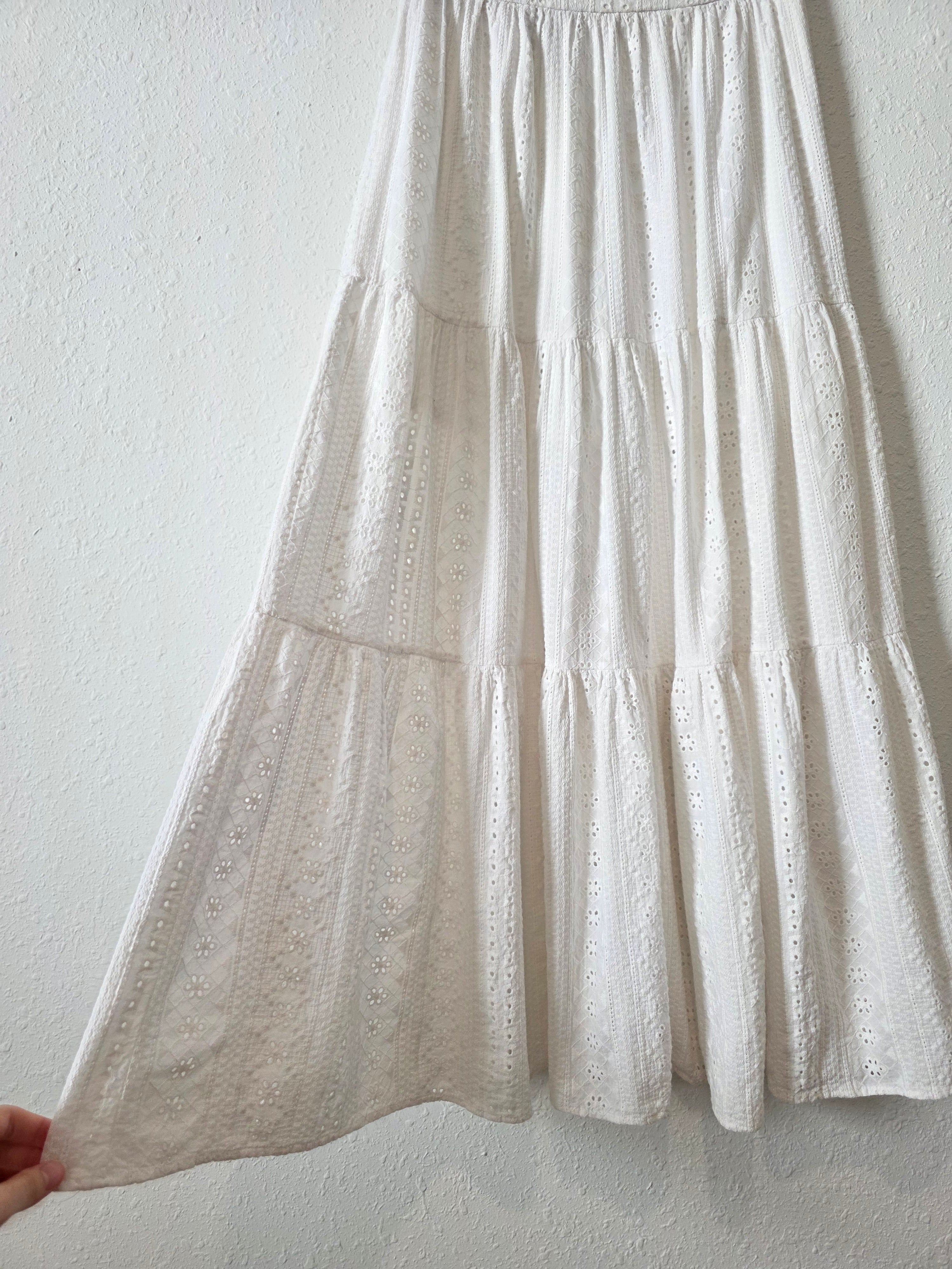 Altar'd State Eyelet Maxi Skirt (S)