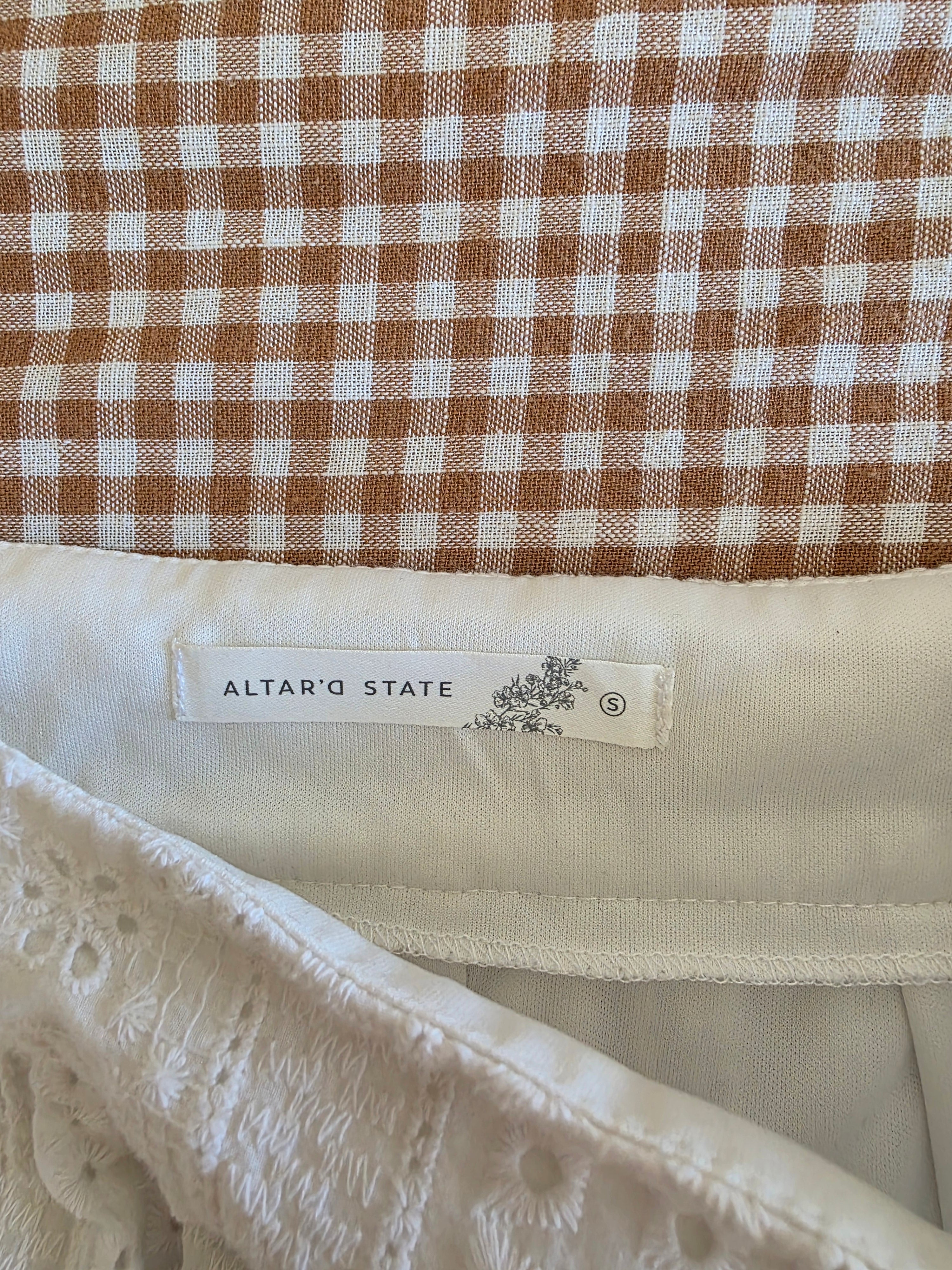 Altar'd State Eyelet Maxi Skirt (S)