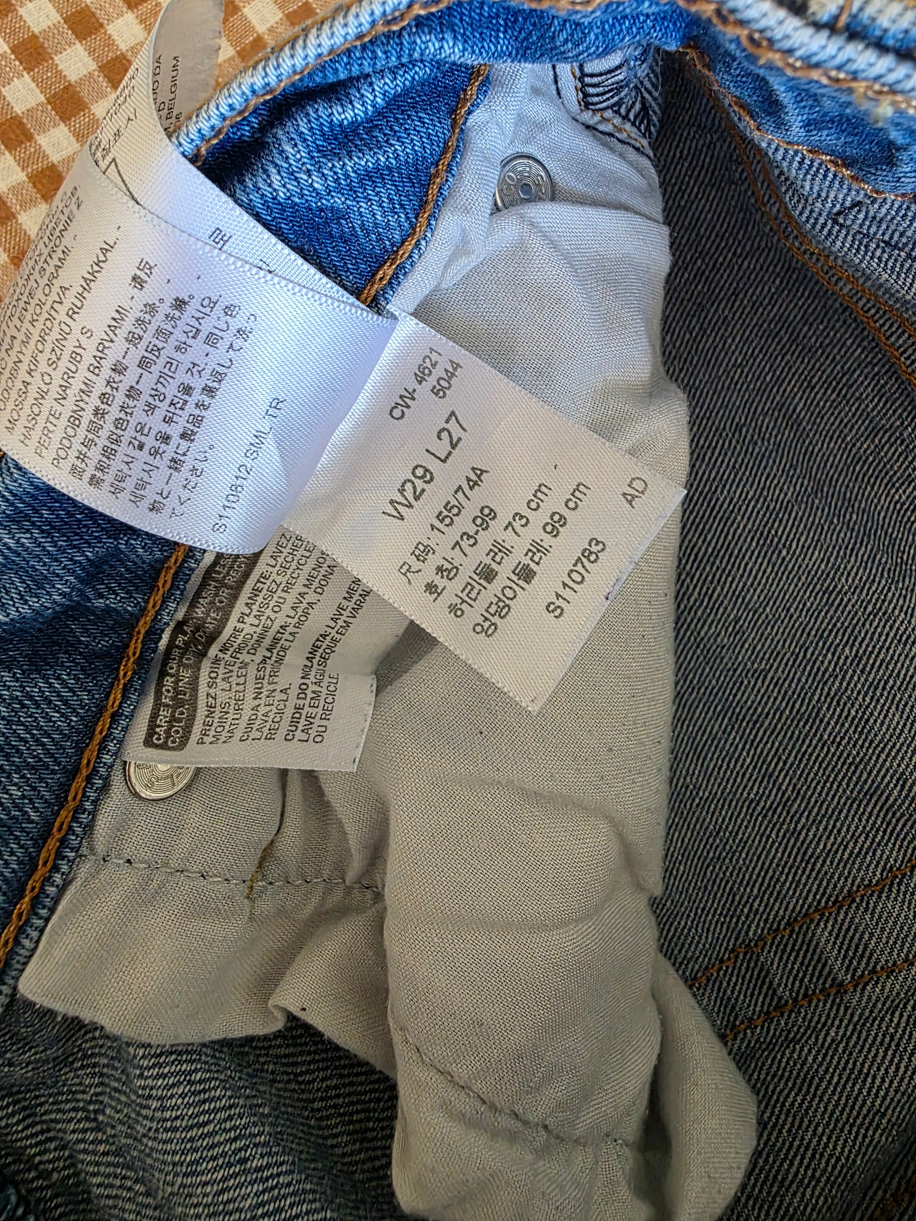 Levi's Ribcage Straight Jeans (29)