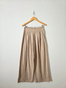 NEW Abercrombie Linen Blend Wide Leg Pants (S)