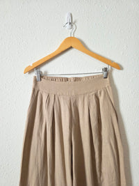 NEW Abercrombie Linen Blend Wide Leg Pants (S)