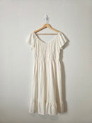 Shiny By Nature Linen Midi Dress (S)