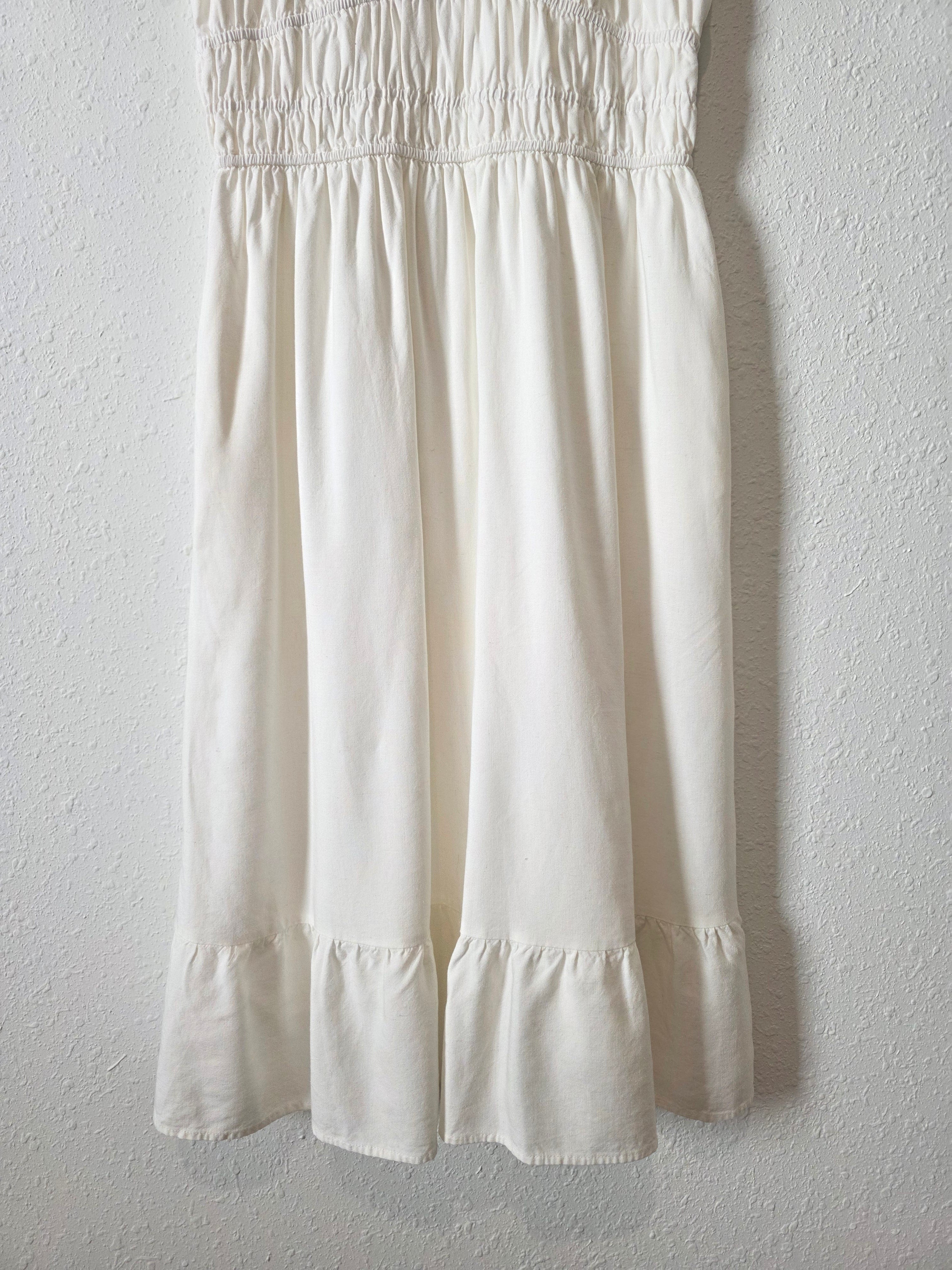 Shiny By Nature Linen Midi Dress (S)