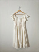 Shiny By Nature Linen Midi Dress (S)