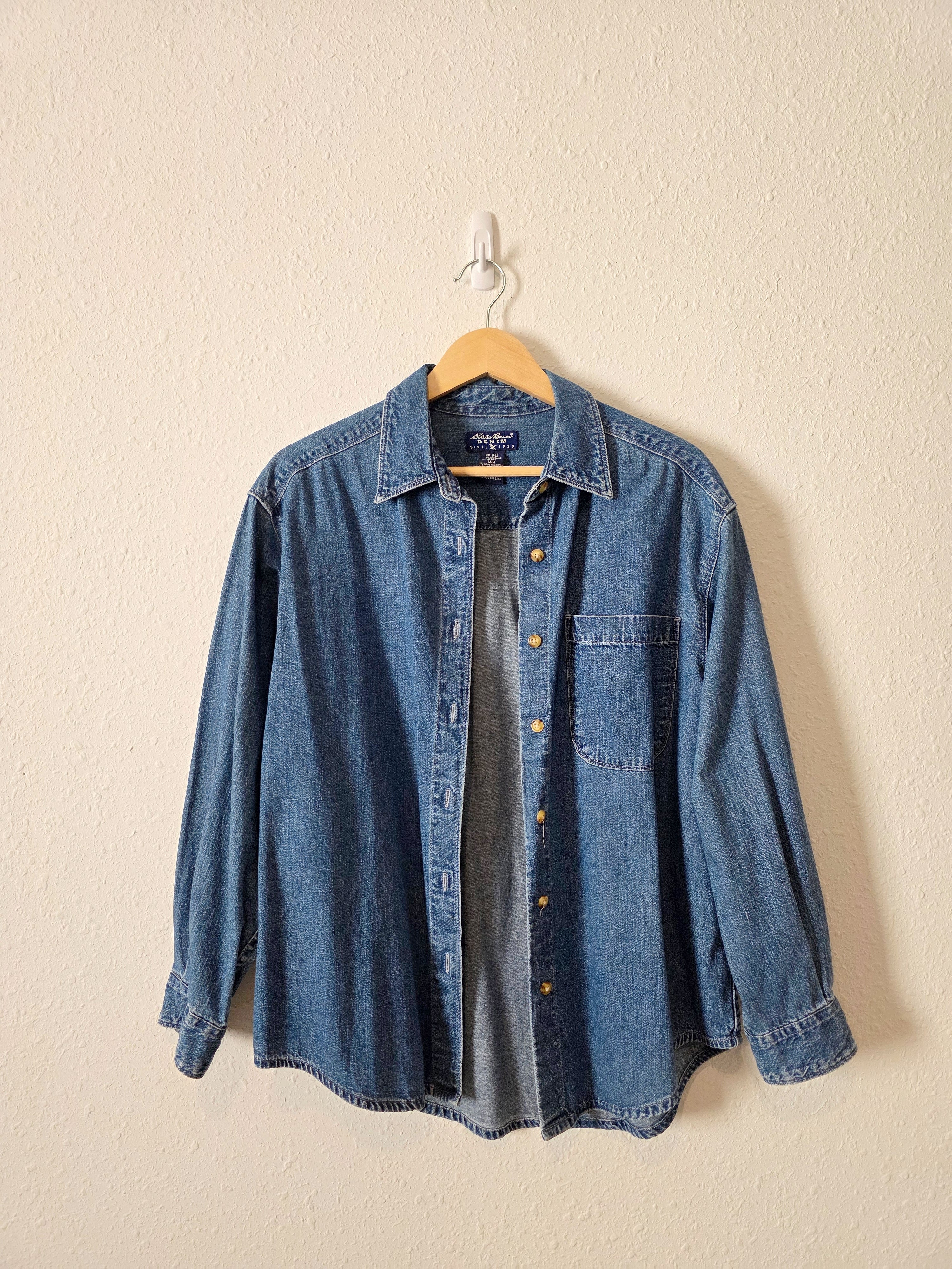 Vintage Eddie Bauer Denim Button Up (MP)