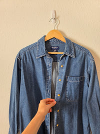 Vintage Eddie Bauer Denim Button Up (MP)